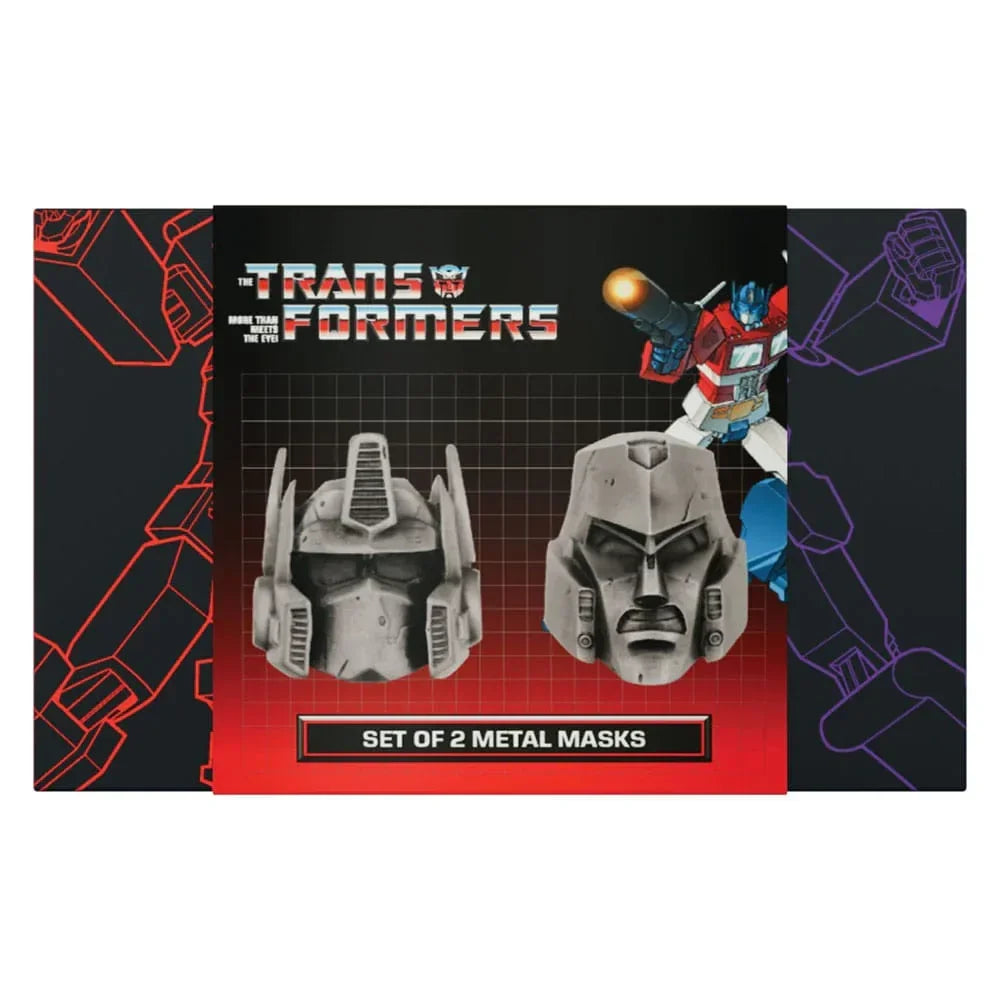 Transformers Replica Set av 2 Hjälmar: Optimus Prime och Megatron - Begränsad Utgåva FaNaTtik