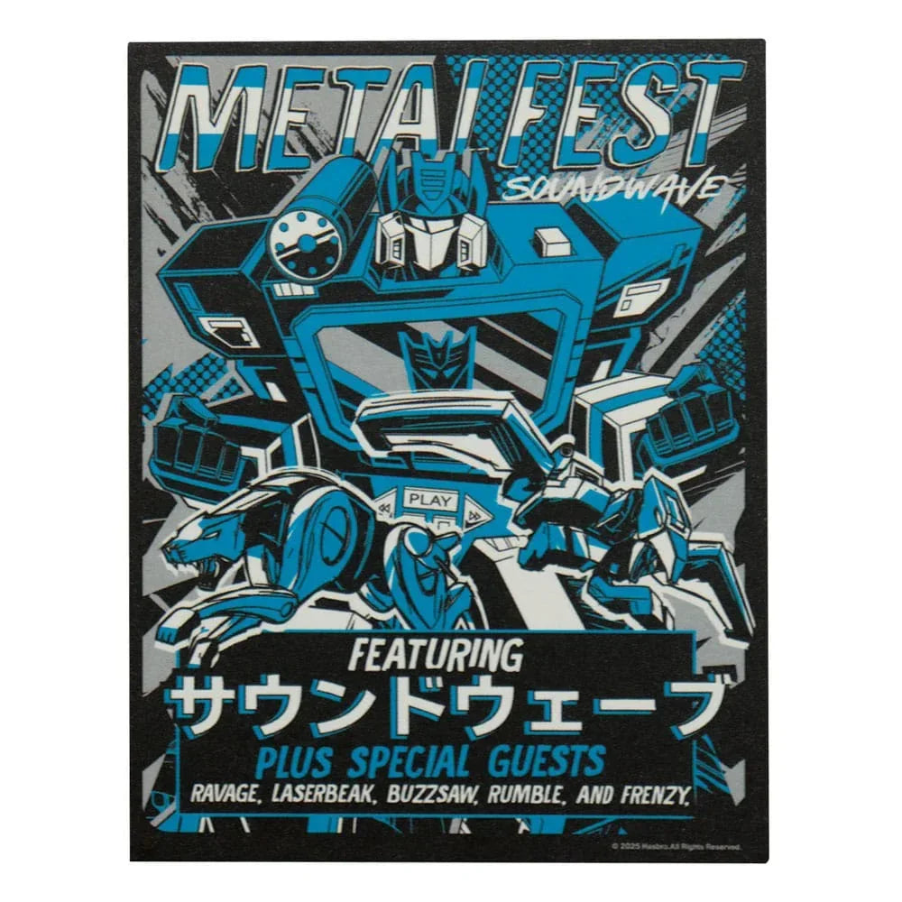 Transformers Replica Soundwave Kassett Limited Edition FaNaTtik