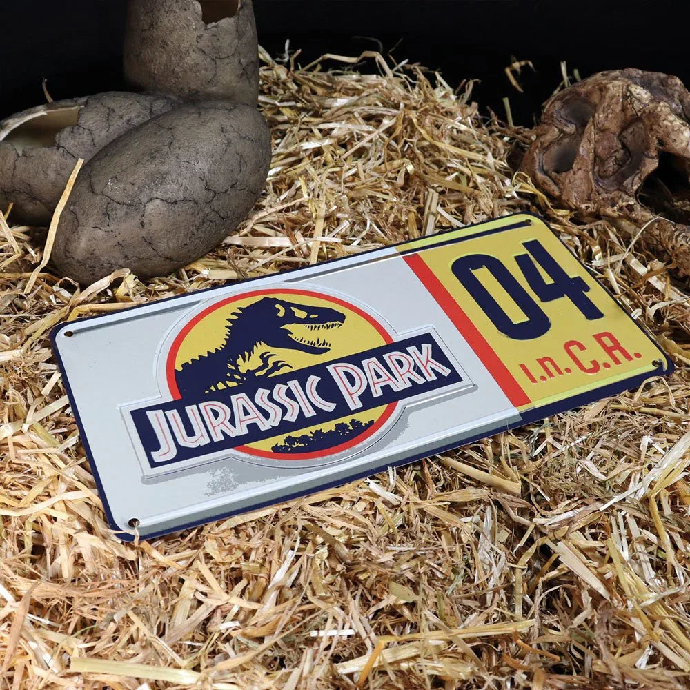 Jurassic Park Replica 1/1 Dennis Nedry Registreringsskylt FaNaTtik