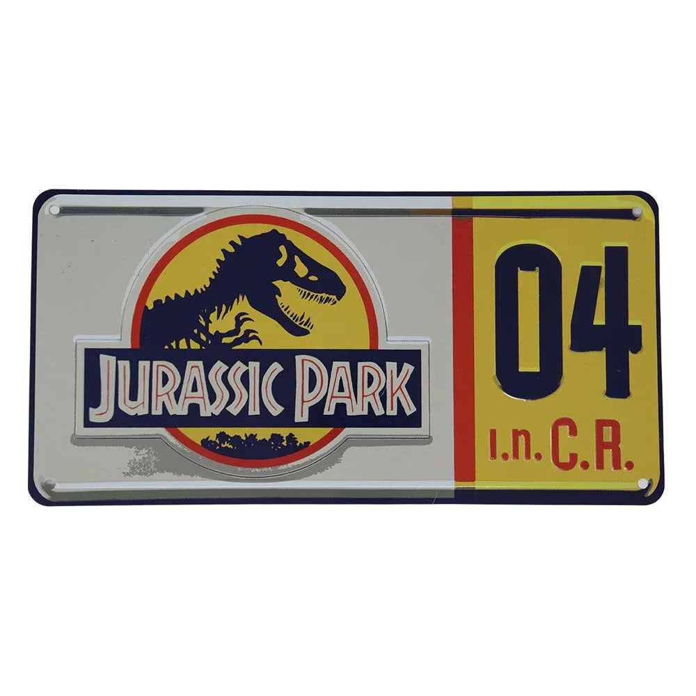 Jurassic Park Replica 1/1 Dennis Nedry Registreringsskylt FaNaTtik