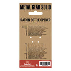Metal Gear Solid Flasköppnare Solid Ration – 8 cm FaNaTtik