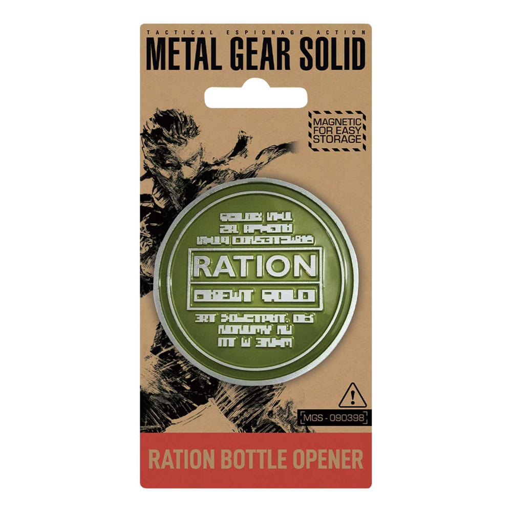 Metal Gear Solid Flasköppnare Solid Ration – 8 cm FaNaTtik