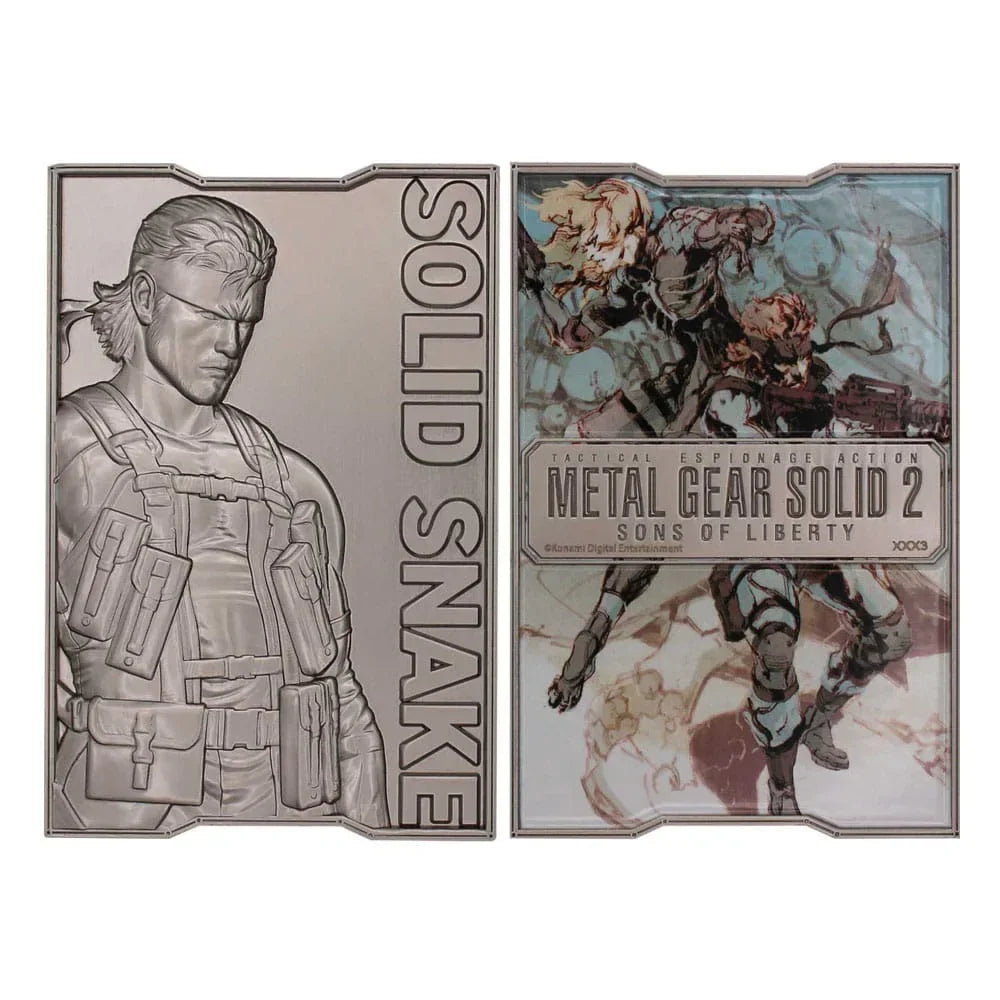 Metal Gear Solid 2 Ingot Snake Limited Edition FaNaTtik