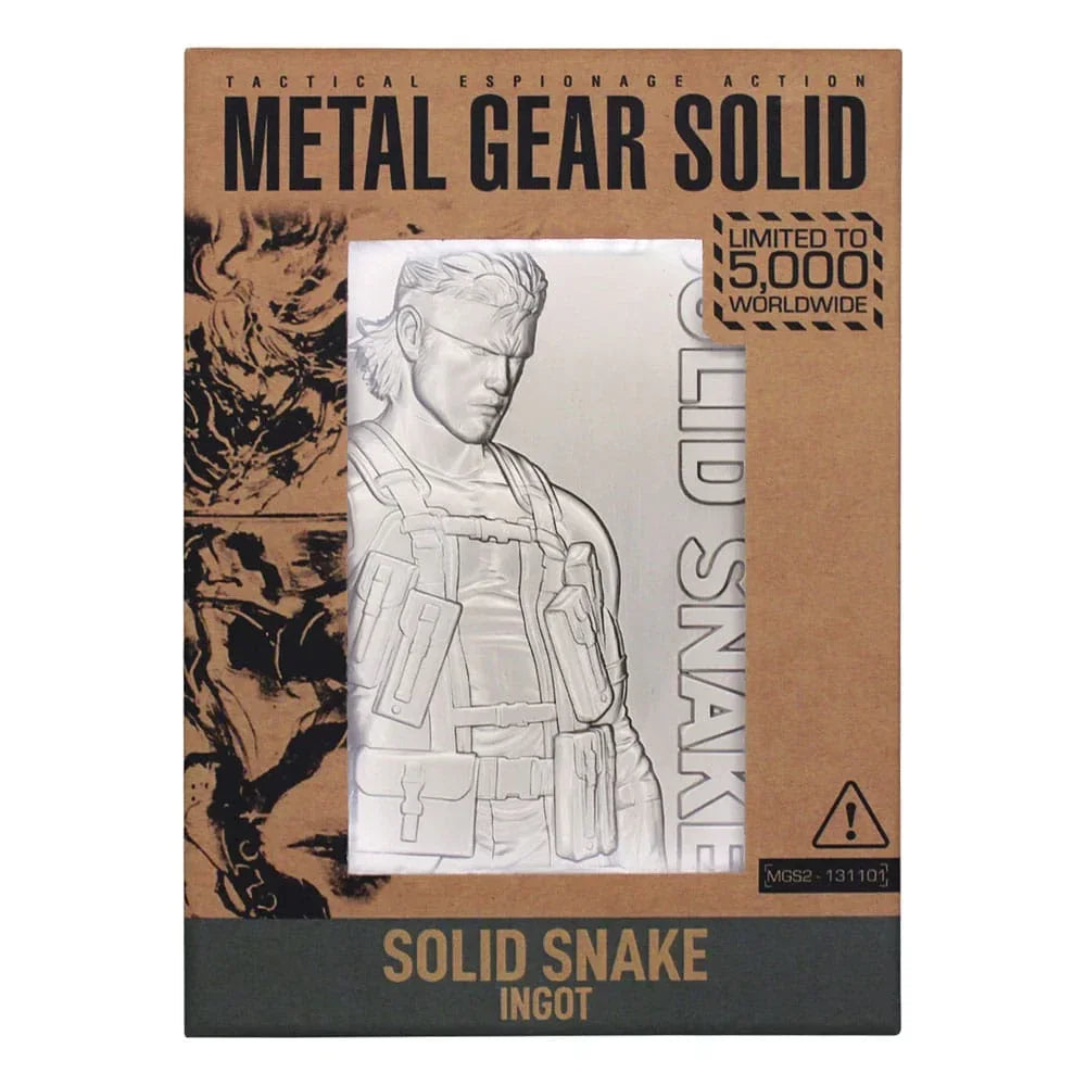 Metal Gear Solid 2 Ingot Snake Limited Edition FaNaTtik