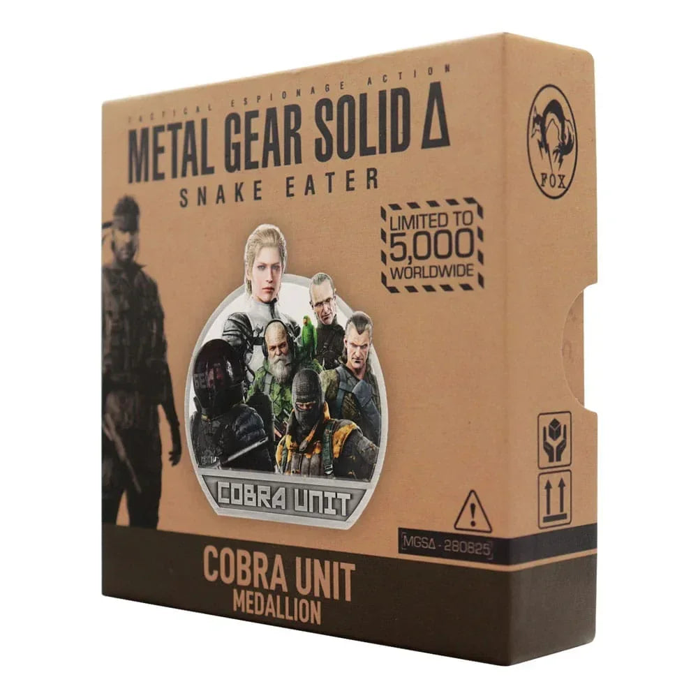 Metal Gear Solid Delta Medallion Cobra Unit Limited Edition FaNaTtik