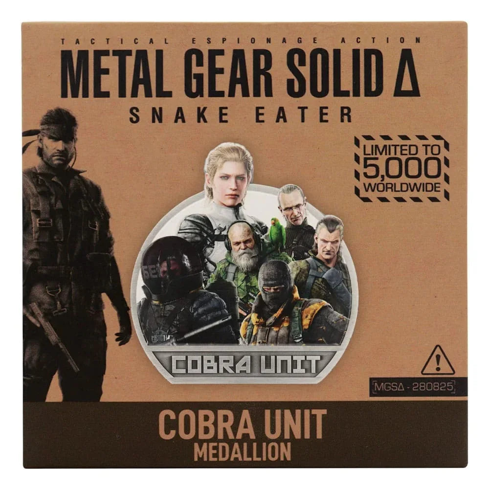 Metal Gear Solid Delta Medallion Cobra Unit Limited Edition FaNaTtik