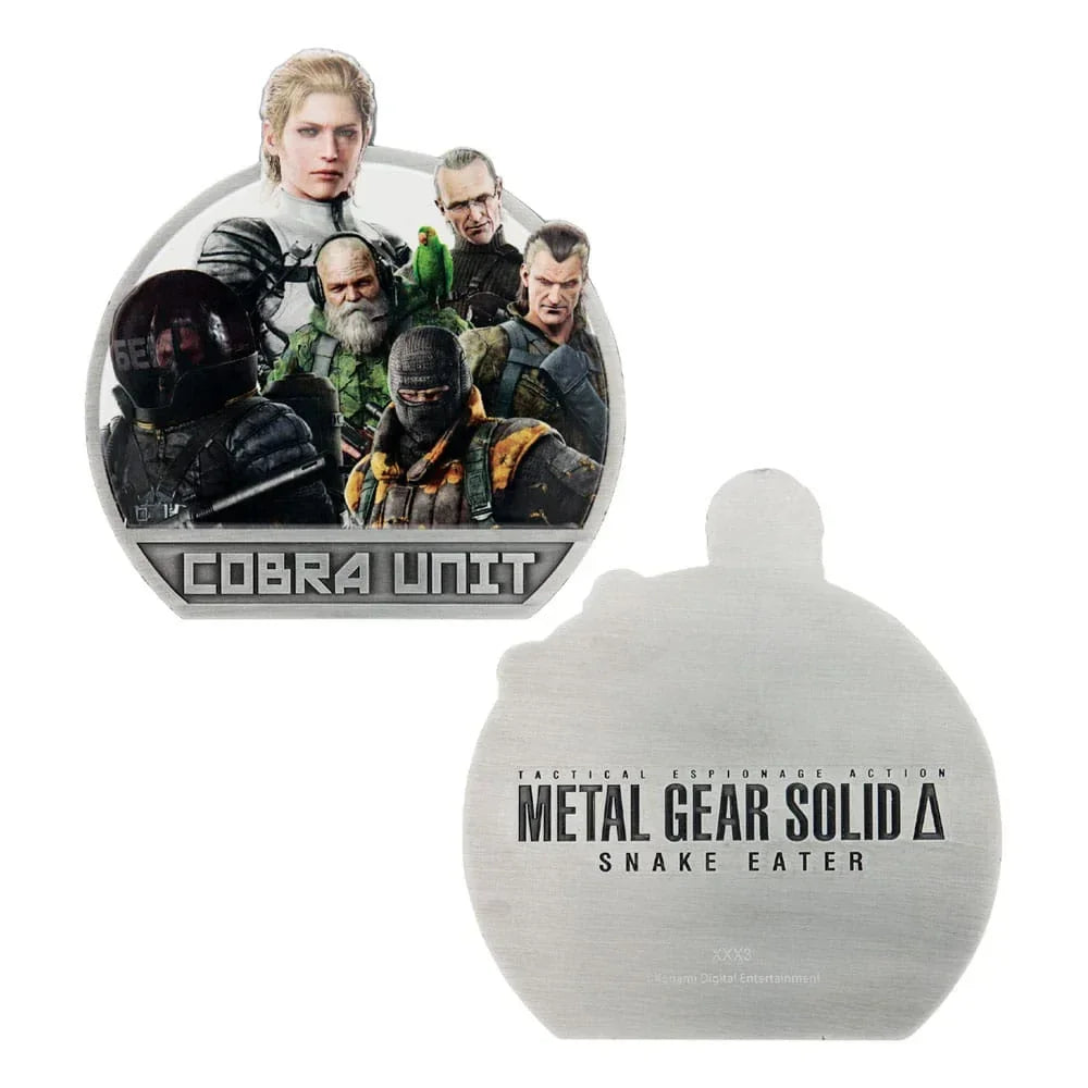 Metal Gear Solid Delta Medallion Cobra Unit Limited Edition FaNaTtik