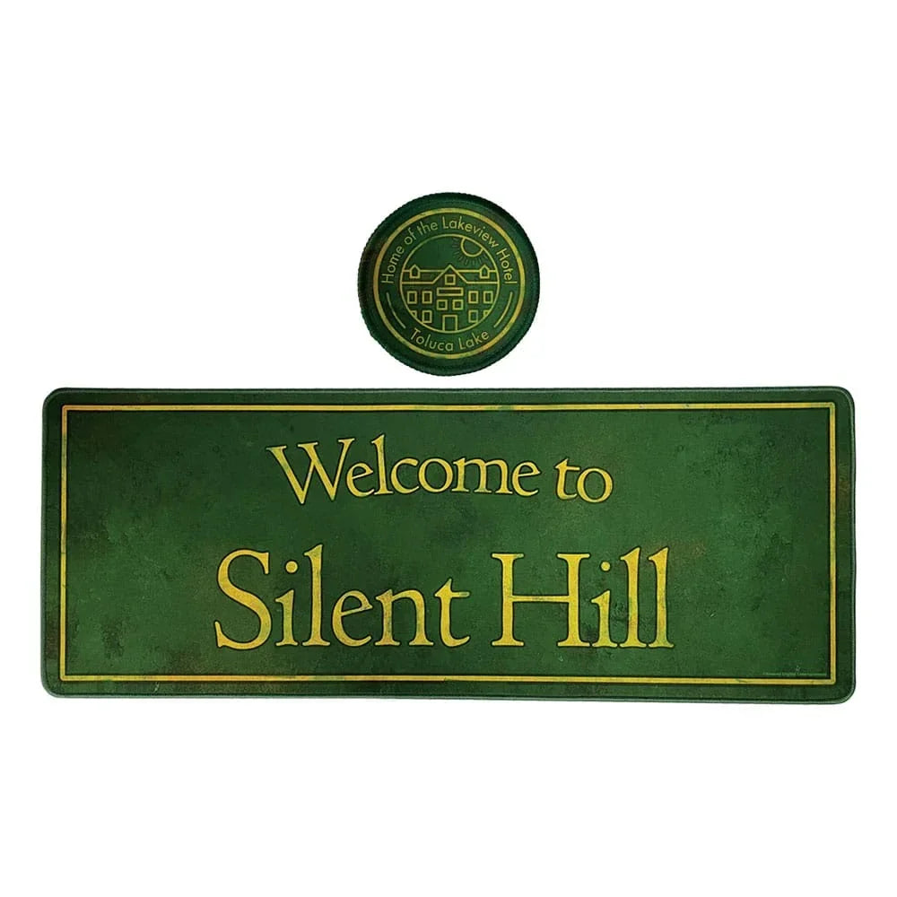 Silent Hill Desk Mat & Coaster Set