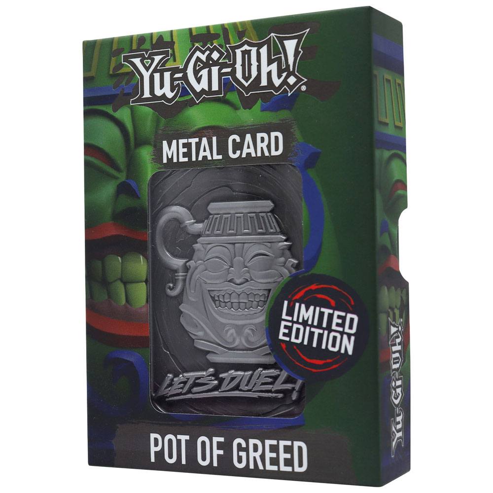 Yu-Gi-Oh! Replica Card Pot of Greed Limited Edition FaNaTtik