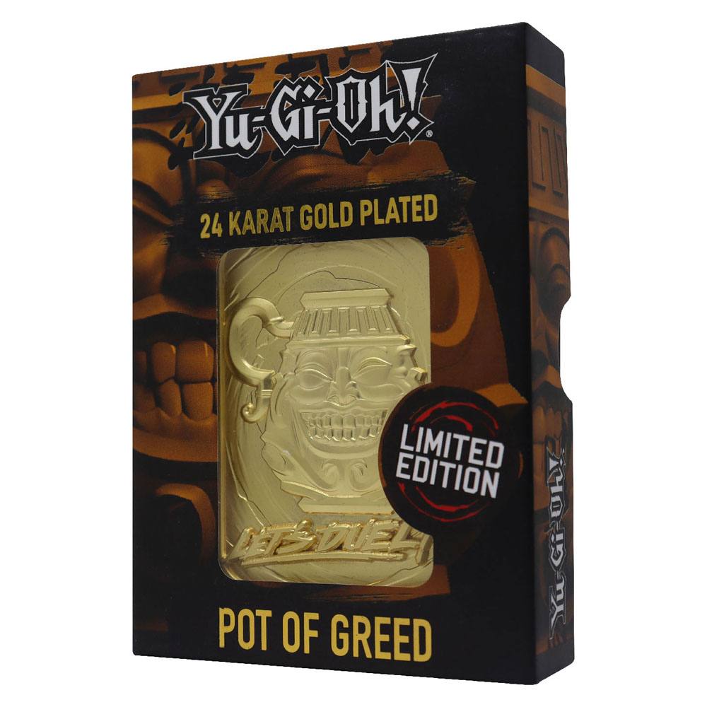 Yu-Gi-Oh! Replica Kort - Pot of Greed (Guldpläterad) FaNaTtik