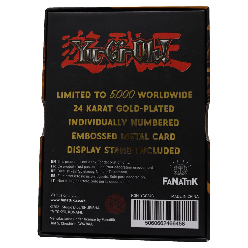 Yu-Gi-Oh! Replica Kort - Pot of Greed (Guldpläterad) FaNaTtik