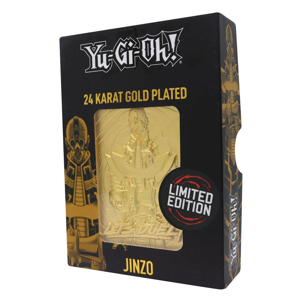 Yu-Gi-Oh! Jinzo Limited Edition Ingot (Guldpläterad) FaNaTtik