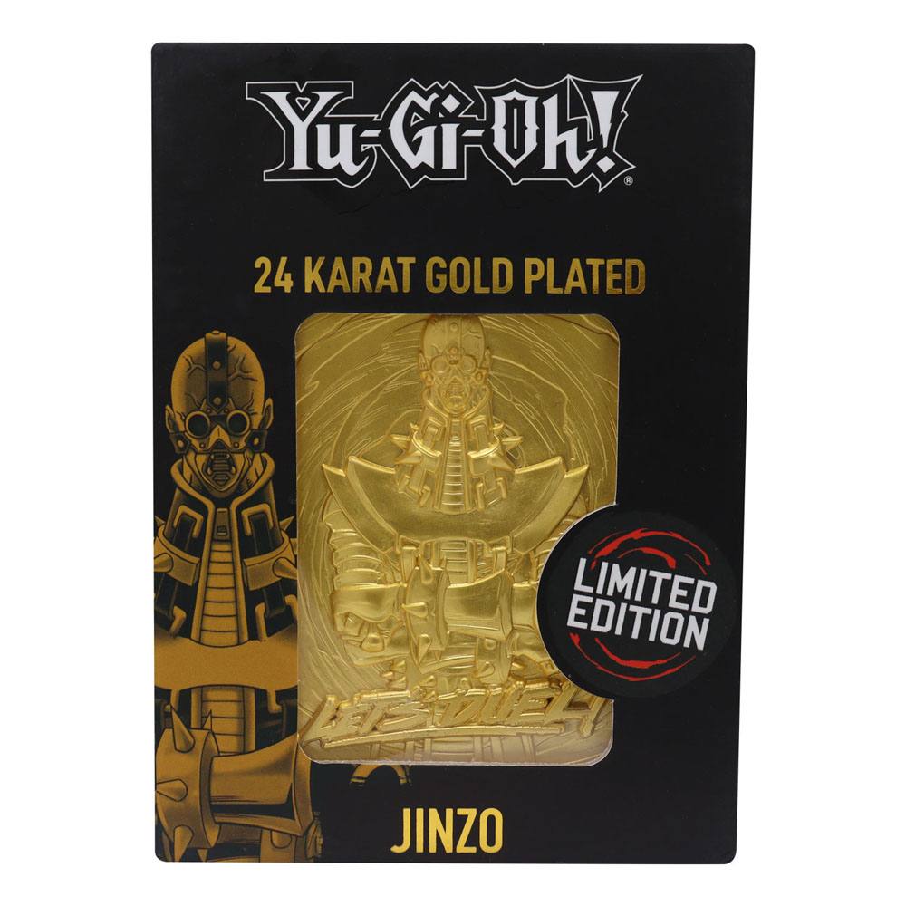 Yu-Gi-Oh! Jinzo Limited Edition Ingot (Guldpläterad) FaNaTtik