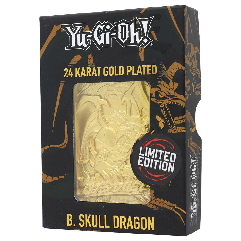 Yu-Gi-Oh! Replica Card B. Skull Dragon (guldpläterad) FaNaTtik