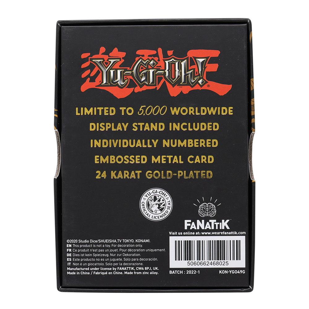 Yu-Gi-Oh! Replica Card B. Skull Dragon (guldpläterad) FaNaTtik