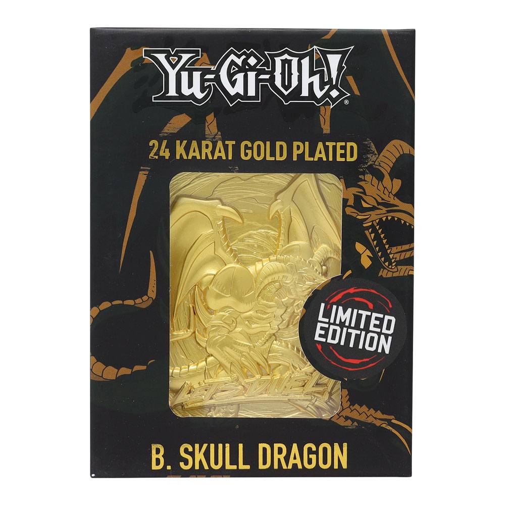 Yu-Gi-Oh! Replica Card B. Skull Dragon (guldpläterad) FaNaTtik