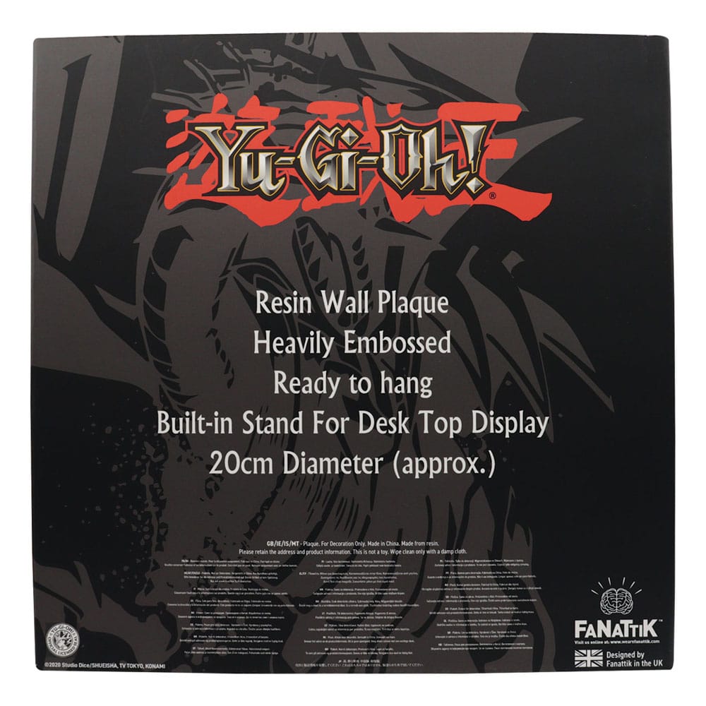 Yu-Gi-Oh! Resinplakett Blå Ögon Vita Draken FaNaTtik