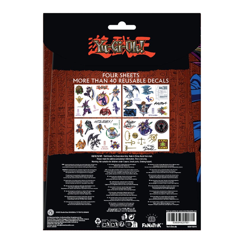 Yu-Gi-Oh! Tech Sticker Pack - Officiella Klistermärken FaNaTtik