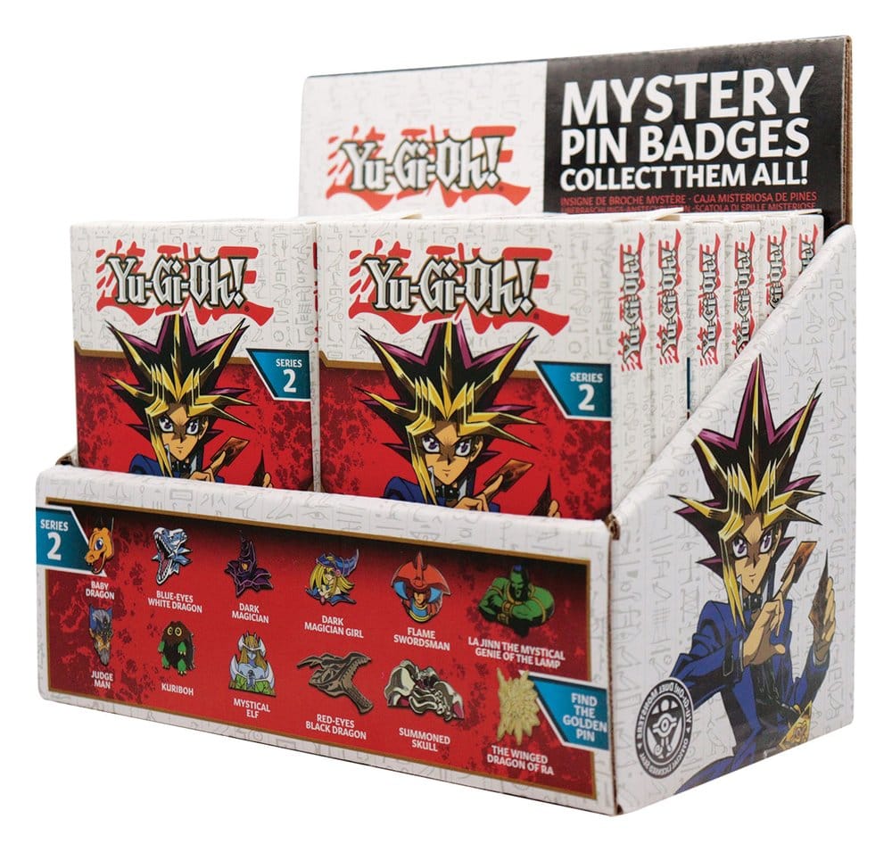Yu-Gi-Oh! Mystery Pin-märkes Volym 2 Blindbox Display (12)