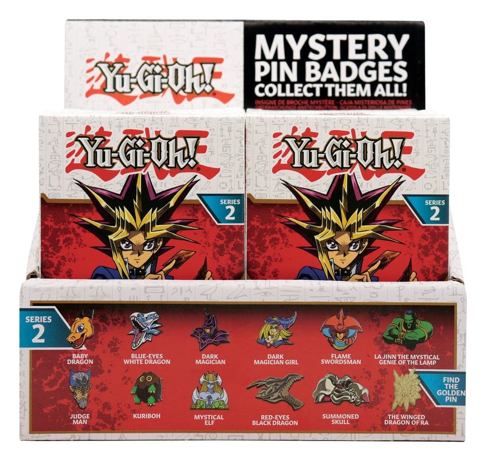 Yu-Gi-Oh! Mystery Pin-märkes Volym 2 Blindbox Display (12)