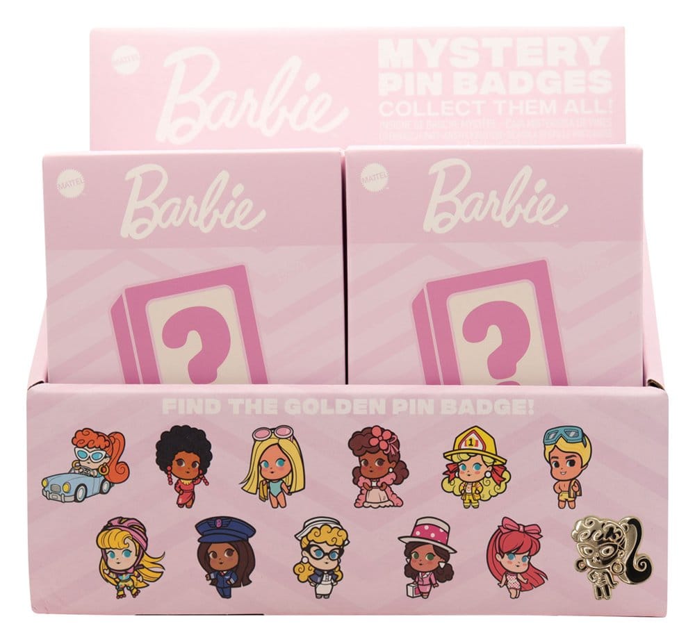 Barbie Mysteriepinnmärken Blindbox Display (12)