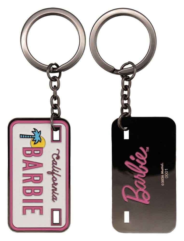 Barbie Registreringsskylt Nyckelring Limited Edition