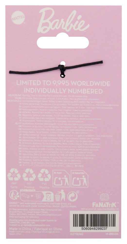 Barbie Registreringsskylt Nyckelring Limited Edition
