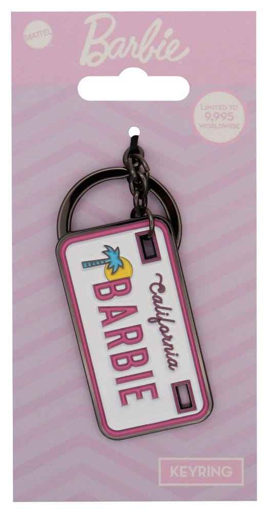 Barbie Registreringsskylt Nyckelring Limited Edition
