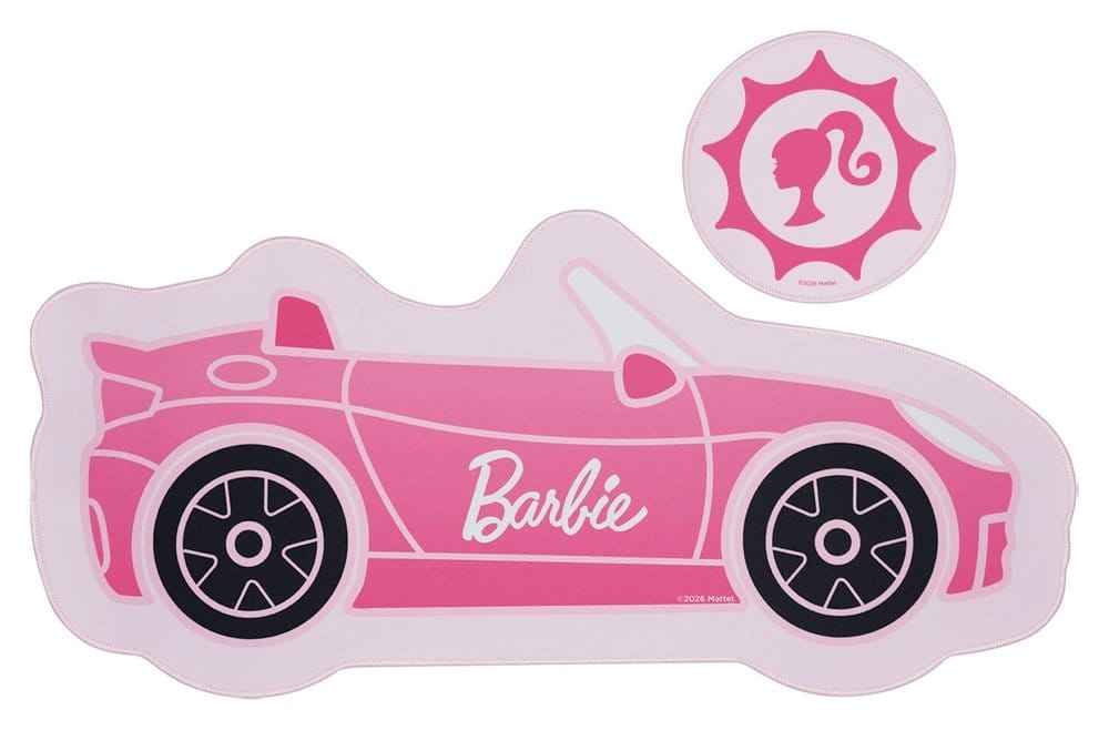 Barbie Skrivbordsunderlägg och Underlägg Set Bil