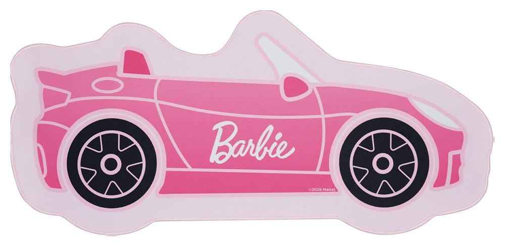 Barbie Skrivbordsunderlägg och Underlägg Set Bil