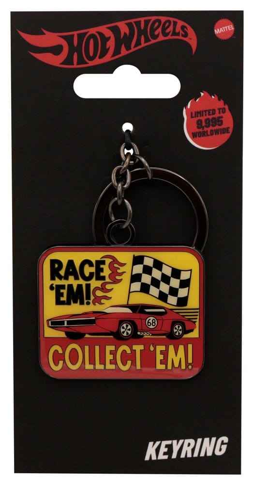 Hot Wheels Nyckelring Race 'Em Collect 'Em Limited Edition – Begränsad Utgåva