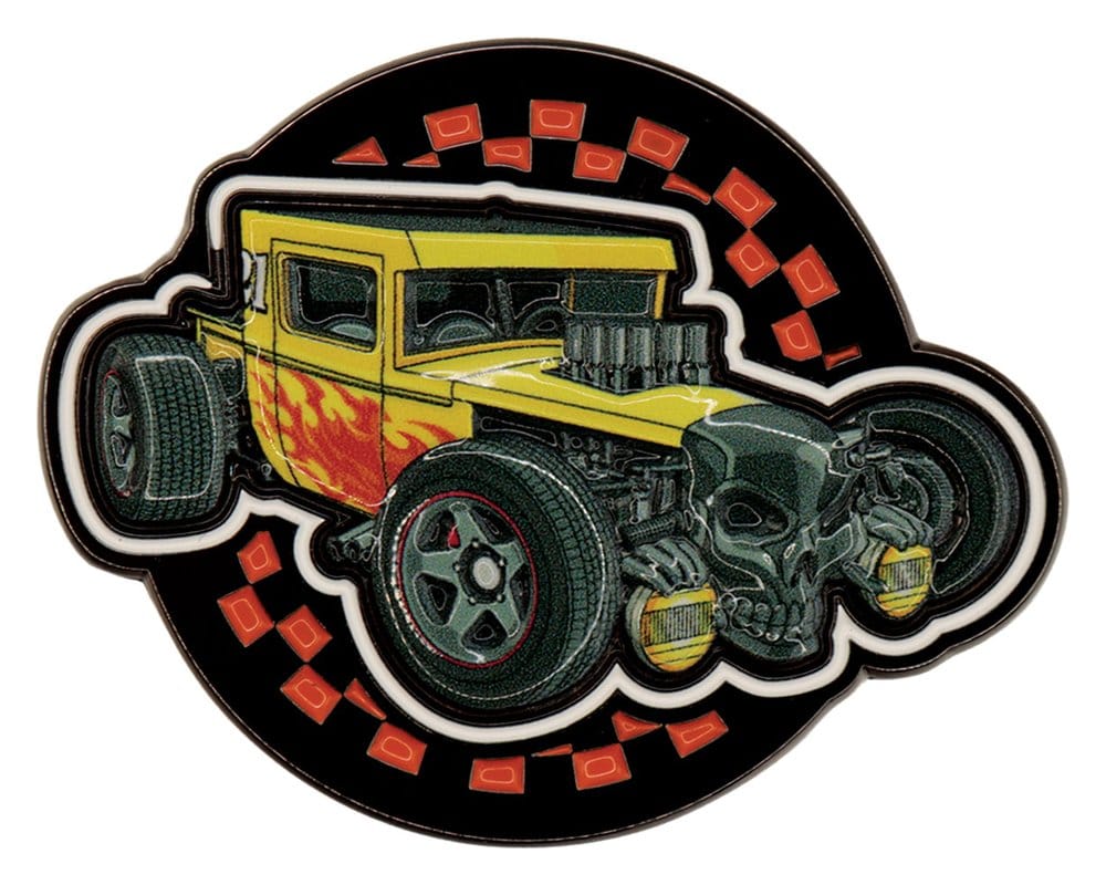 Hot Wheels Mystery Pinsamling i Blindbox med 12 Märken och Samlarkort