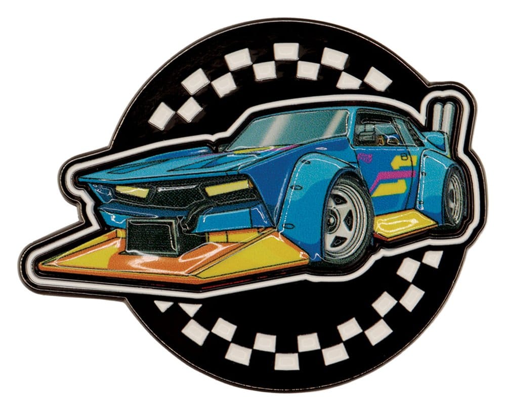 Hot Wheels Mystery Pinsamling i Blindbox med 12 Märken och Samlarkort