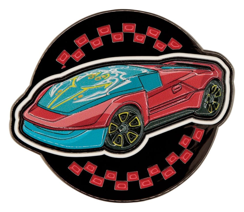 Hot Wheels Mystery Pinsamling i Blindbox med 12 Märken och Samlarkort