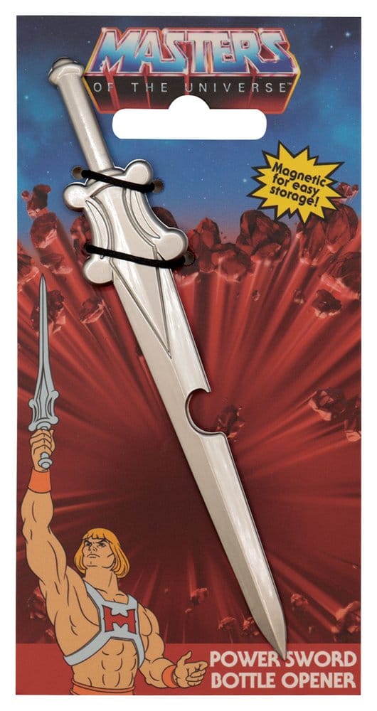 Masters of the Universe Flaschenöffner Kraftsvärdet Med Magnet