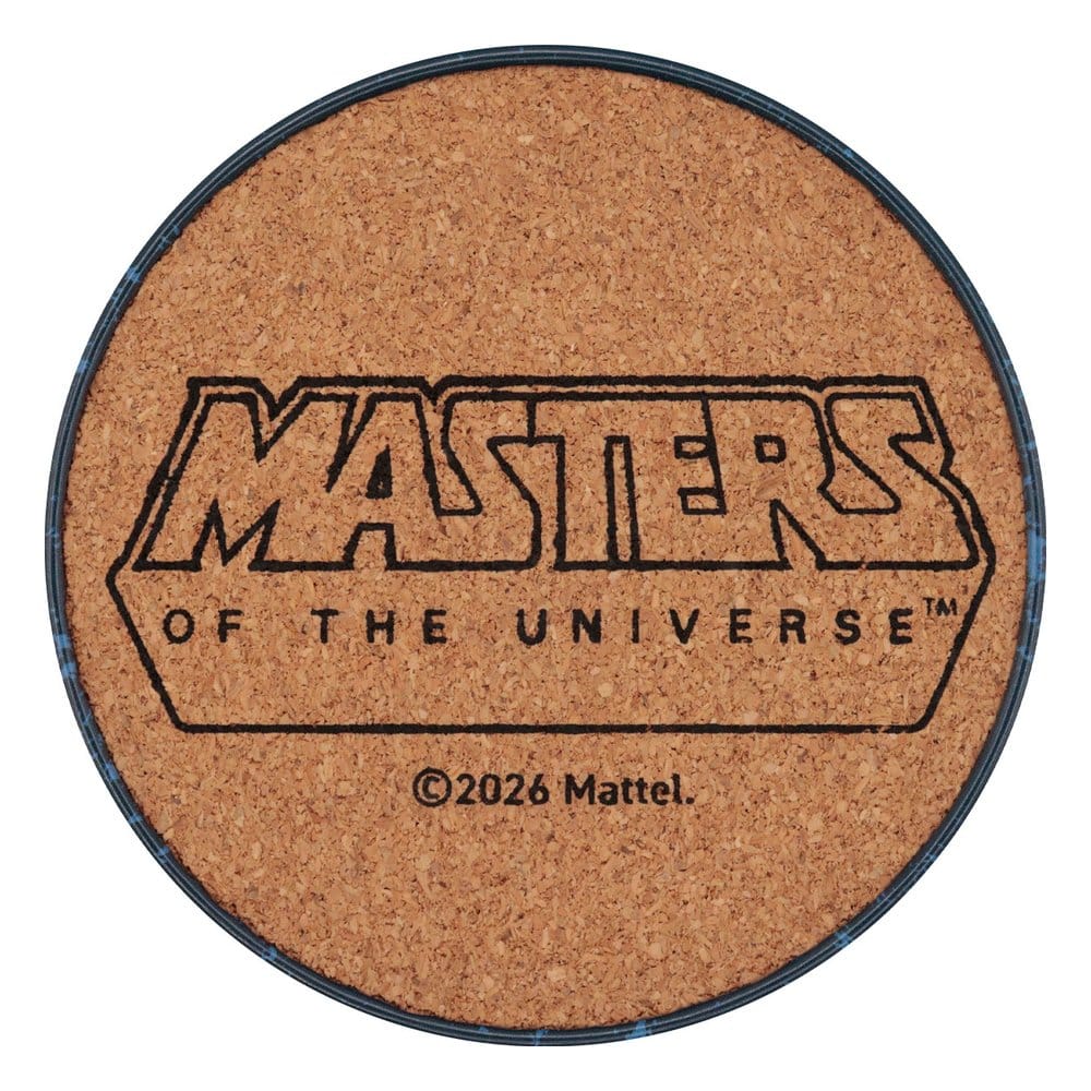 Masters of the Universe Underlägg 4-pack i metall med tryck