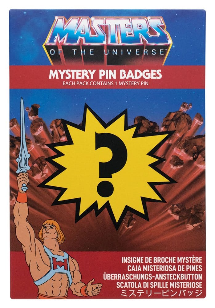 Masters of the Universe™ Mystiska Pinmärken i Blindbox, 12-pack