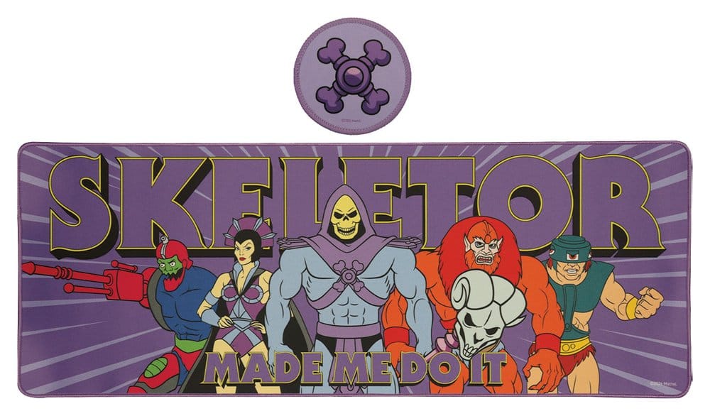 Masters of the Universe Skrivbordsunderlägg och Glasunderlägg Set – Skurkar