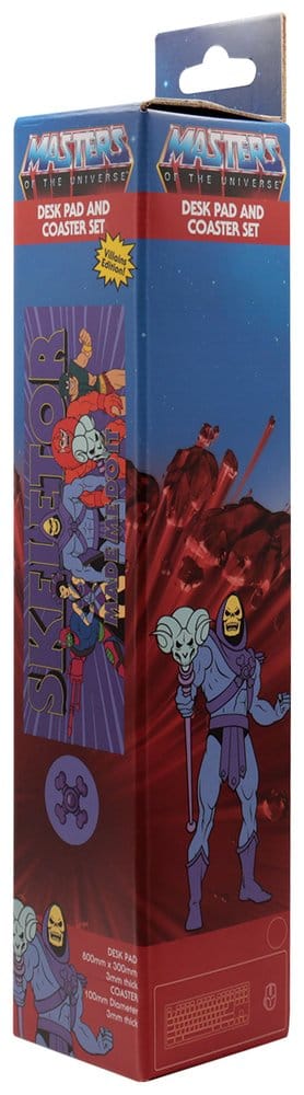 Masters of the Universe Skrivbordsunderlägg och Glasunderlägg Set – Skurkar