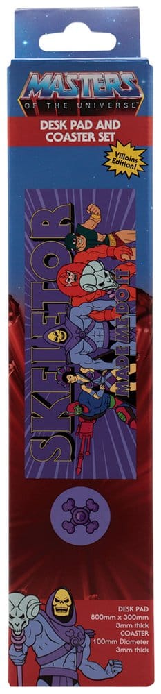 Masters of the Universe Skrivbordsunderlägg och Glasunderlägg Set – Skurkar