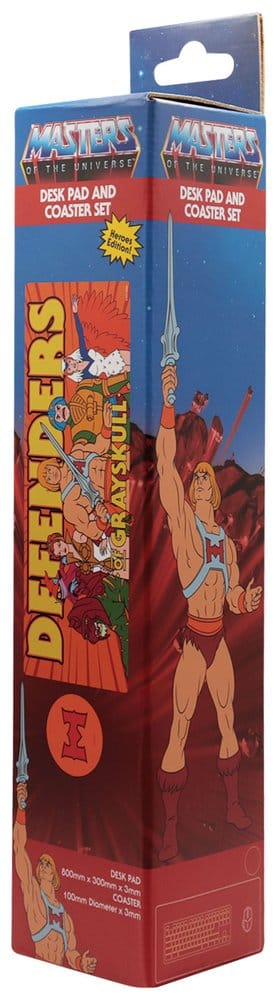 Masters of the Universe Skrivbordsunderlägg och Glasunderlägg – Hjältarna från Eternia