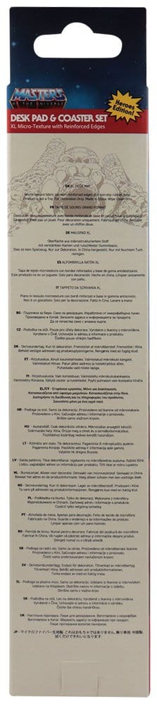 Masters of the Universe Skrivbordsunderlägg och Glasunderlägg – Hjältarna från Eternia