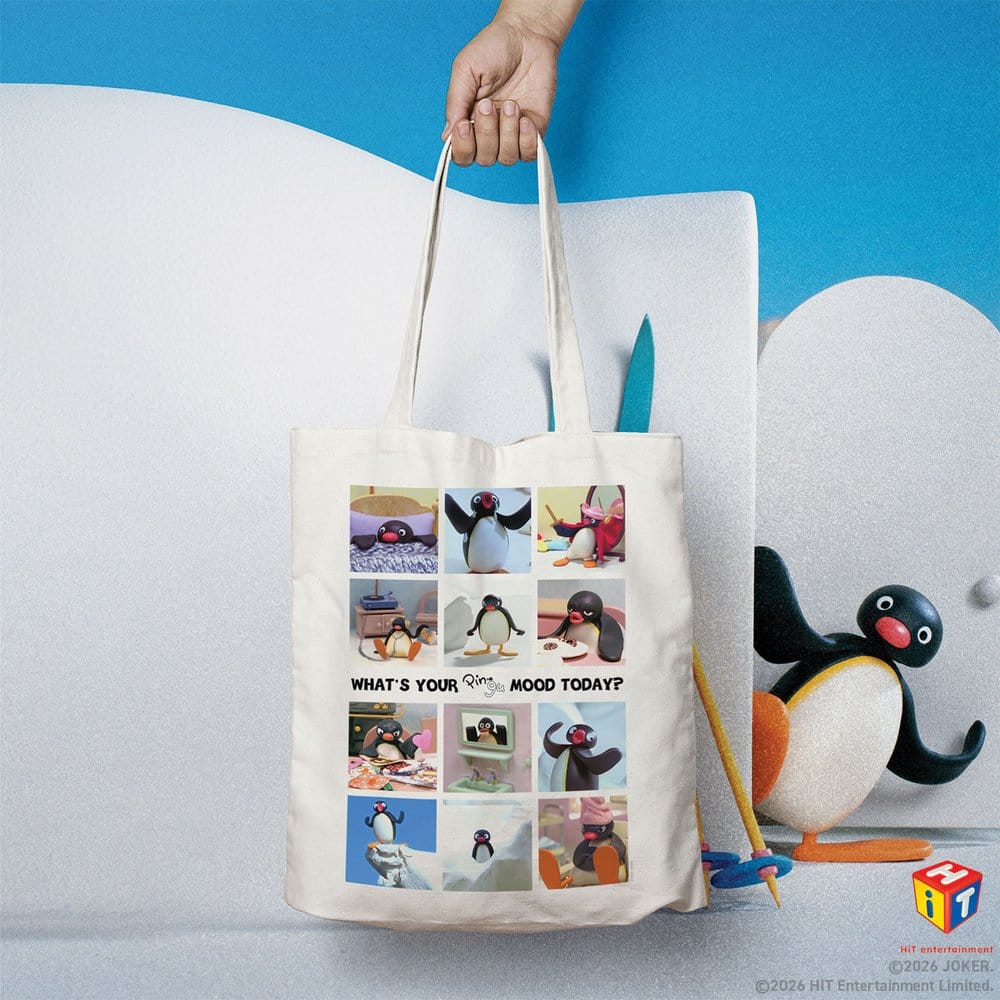 Pingu Tote Bag Moods tygkasse