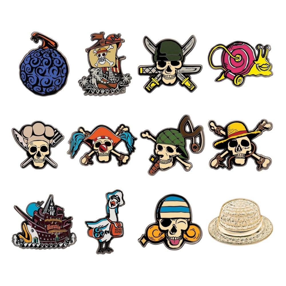 One Piece Mystery Pin Badge Display - Collectible Enamel Pins FaNaTtik