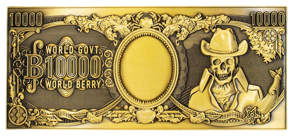 One Piece Replica 10,000 World Berry metallsedel 6 x 15 cm