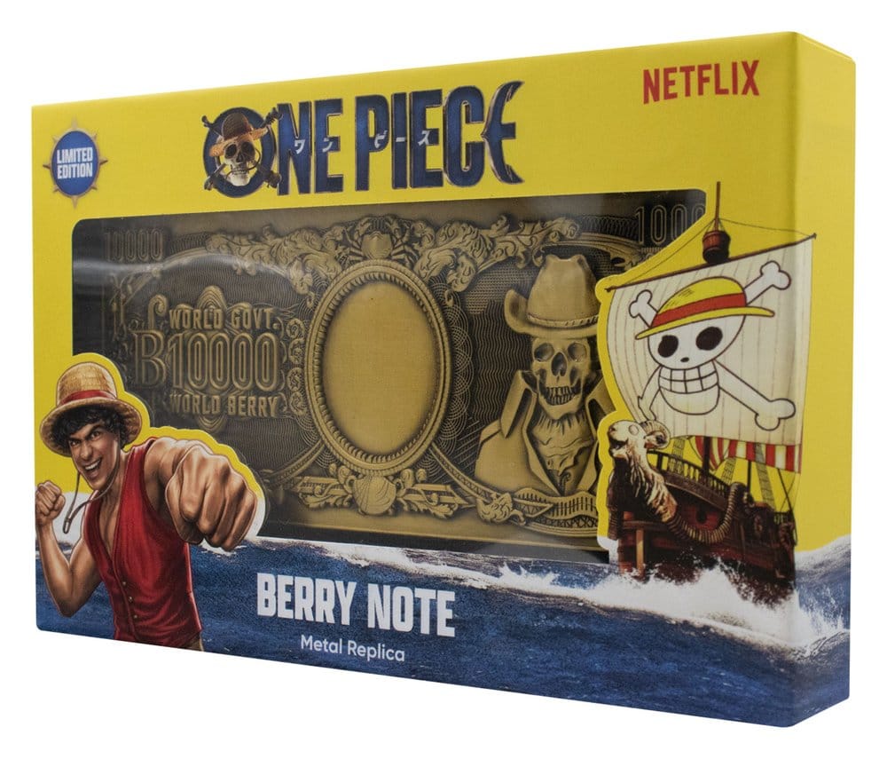 One Piece Replica 10,000 World Berry metallsedel 6 x 15 cm