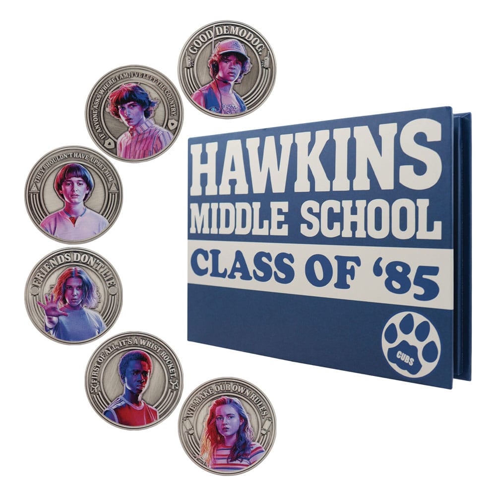 Stranger Things Album Coin Album Yearbook FaNaTtik