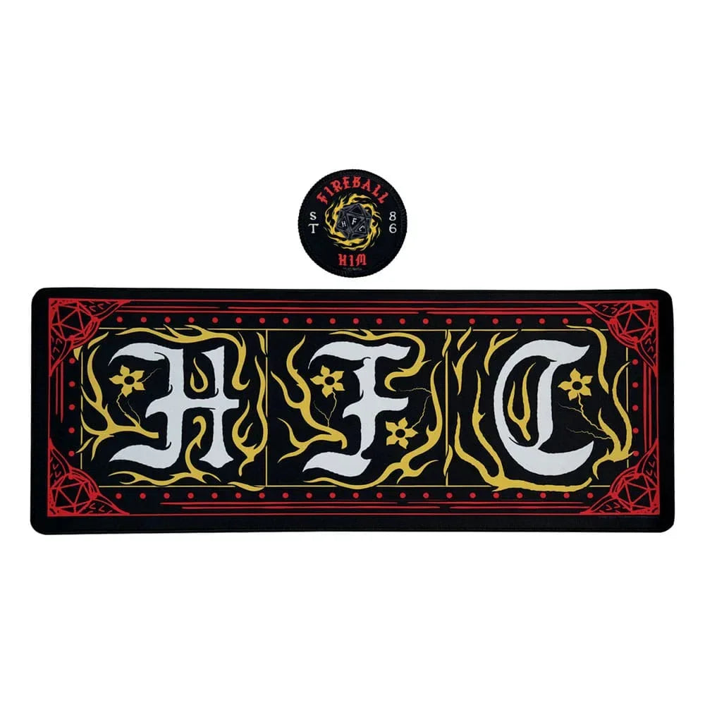 Stranger Things Desk Pad & Coaster Set Hellfire Club FaNaTtik