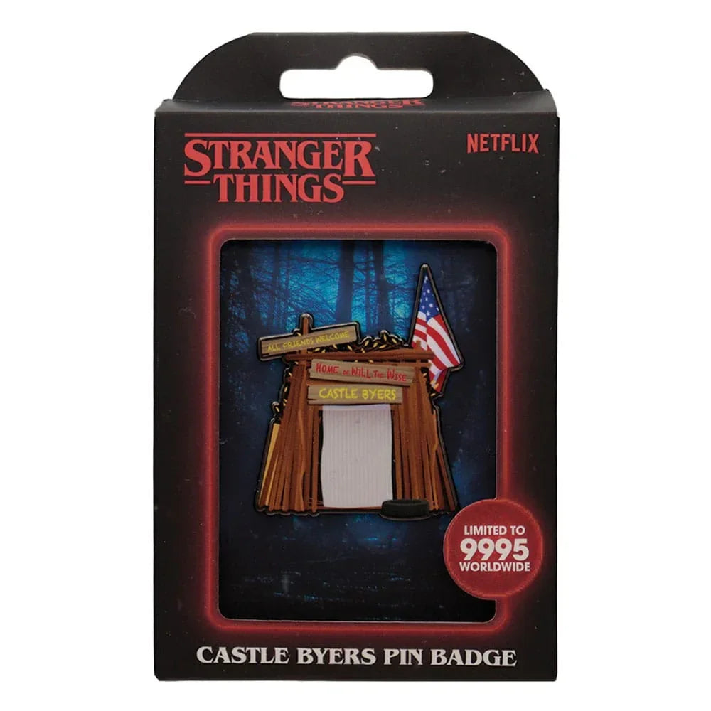 Stranger Things Pin Badge Castle Byers Limited Edition FaNaTtik