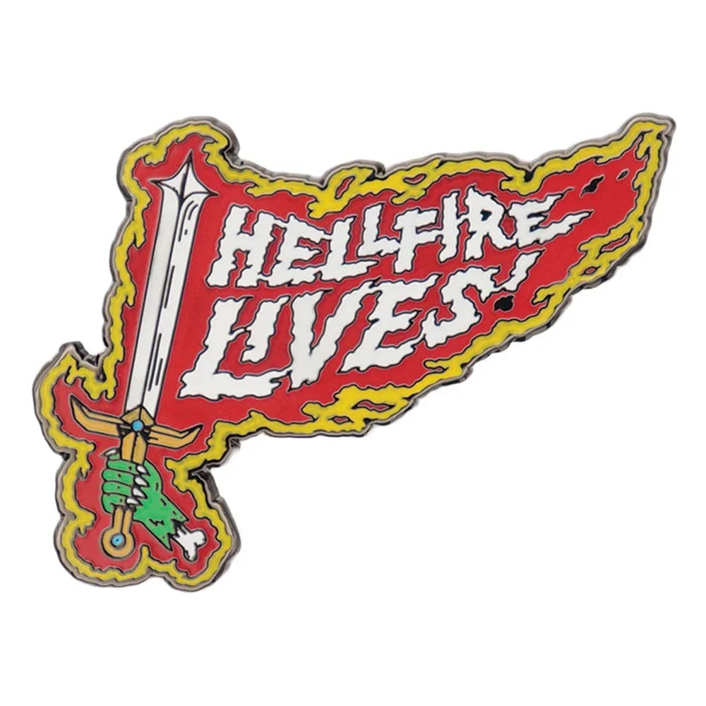 Stranger Things Pin Badge Hellfire Lives Limited Edition FaNaTtik